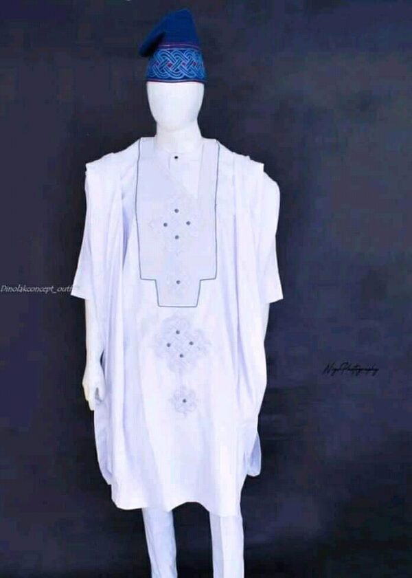 White Agbada