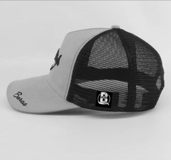 Grey Face Cap